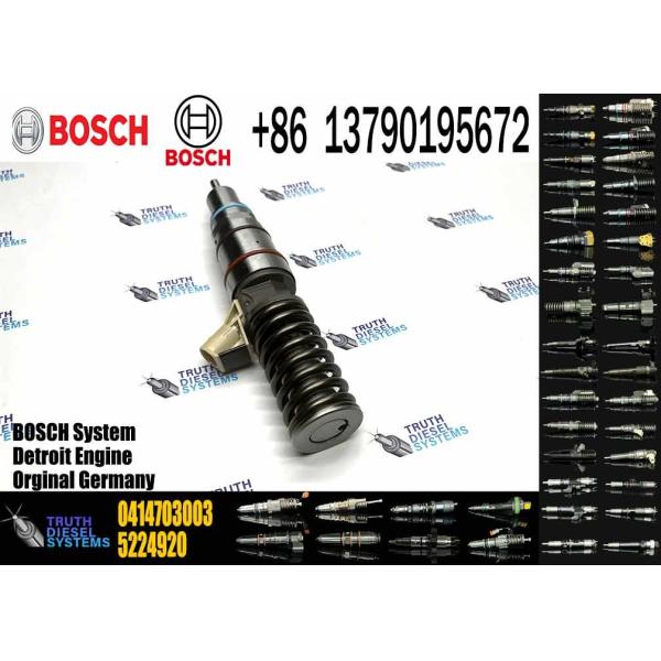 High Performance S60 14L N3 Diesel Fuel Injector 0414703003