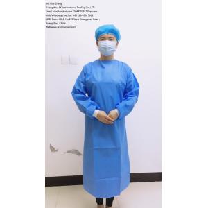 China Medical clothing hospital disposable sterile nonwoven surgical gown on sale