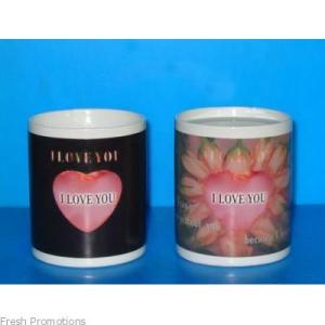 Quality 300ml Color Changing Mug Custom Heat Colour Changing Mug AB Grade for sale