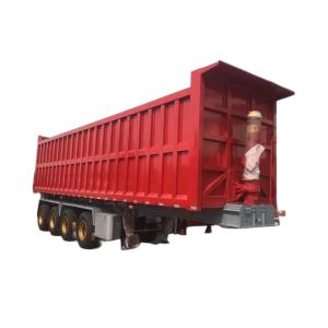 4 AXLES Tipper Semi Trailer Maximum Load 50ton