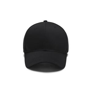 Plain Dark Grey Canvas Baseball Cap 3D Embroidery Custom Logo Eco - Friendly