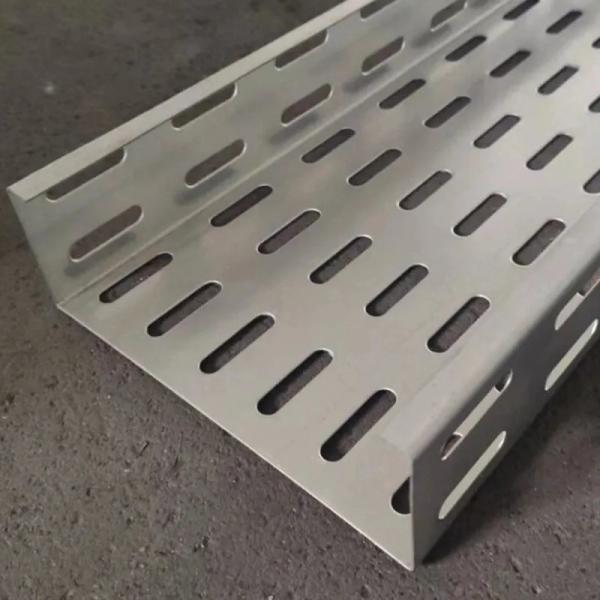 Wall Mount Industrial Cable Tray With Galvanized Coating Surface Protection