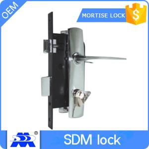 Quality 5inch French Door Mortise Lock 8945/9114 Silver Color Finishing for sale