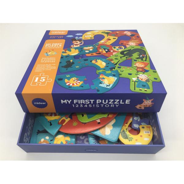 Custom Educational Kids Toy Scrapbook Photo Album Double Sides Printing