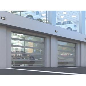 Quality 100% Transparency Clear Polycarbonate Mirror Glass Garage Door for sale