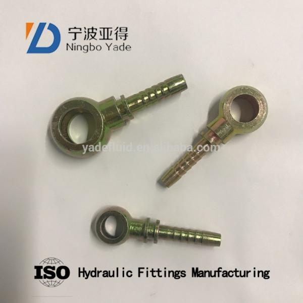 Buy Nipple Bsp Braided Hydraulic Crimp Fittings at wholesale prices