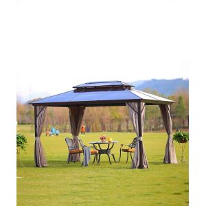 Elegant Metal Gazebo With Sides Your Perfect Outdoor Haven