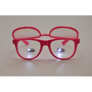 Thicken Lense 3D Fireworks Glasses , Plastic Diffraction Glasses