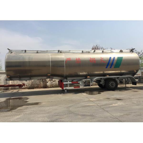 3 Axles 50000 Liters Semi Trailer Fuel Tank Truck For Carrying
