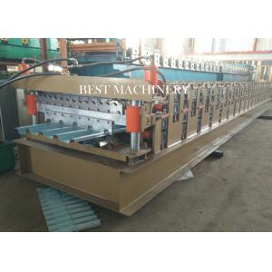 Quality 686 &amp; 762 IBR and Corrugated Profile Roll Forming Machine / Metal Roofing Equipment for sale
