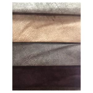 400gsm Microfiber Suede Upholstery Fabric Printed Pattern Artificial Suede