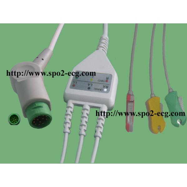 Buy Bruker ECG Lead Cable Flexibility And Durability 3.6 Meter 6-12 Month Warrenty at wholesale prices