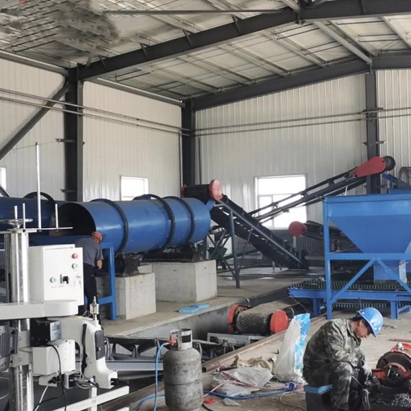 Buy Pig Manure Small Organic Fertilizer Compound Equipment Production Line 380v at wholesale prices