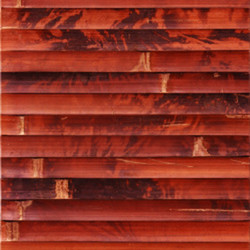 Customized Bamboo Wallpaper Bamboo Paneling 17mm Width Woven Back