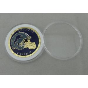 Customized Logo Personalized Coins Brass Stamping , Soft Enamel Coins