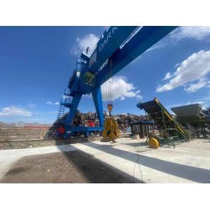 Customized Double Girder Hook Gantry Crane 50T 3 Phase