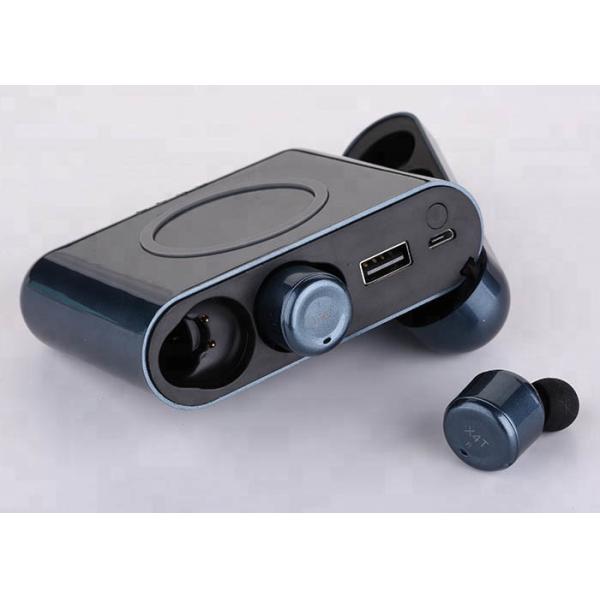Two Phones Connecting True Wireless Stereo Earbuds Magnetic Inductive Charging
