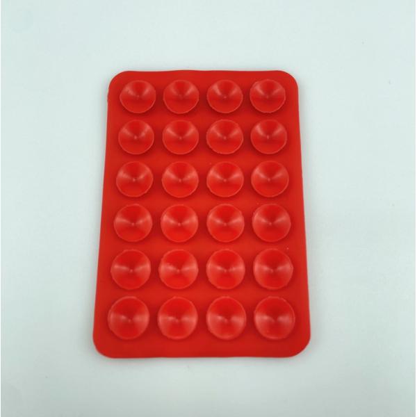 Silicone 24 Anti Slip Silicone Custom Adhesive Suction Cup Pads for Cell Phone Holder