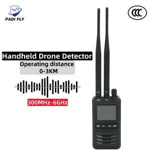 China Handheld 300MHz-6GHz Drone RF Signal Detector for Fpv Dji Autel Multi-Brand Uav Jammer Signal Blocker Operating Distance 3km on sale China Handheld 300MHz-6GHz Drone RF Signal Detector for Fpv Dji Autel Multi-Brand Uav Jammer Signal Blocker Operating Distance 3km on sale