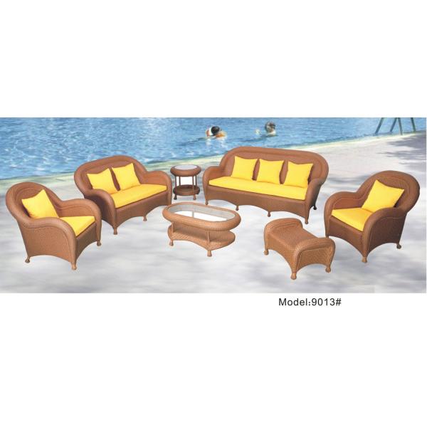 Buy 6 piece -Tradition Chinese Style garden patio sofa set 7 pieces rattan wicker material -9013 at wholesale prices