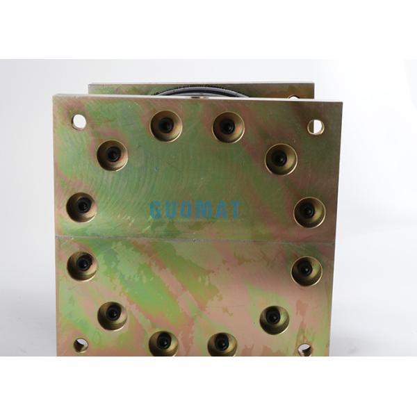 LHF200/212-2 Industrial Air Springs Rubber Bellow With Flange Plate