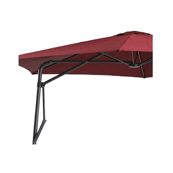 2.5M Steel Wrench Outdoor Hanging Umbrella Offset Hanging Patio Umbrella