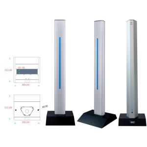 Face Recognition Device Chargeable Floor Stander With Lithium Battery