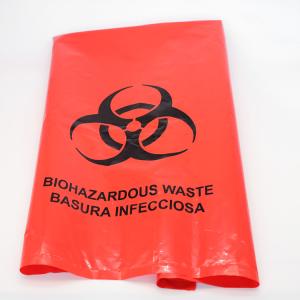 China Medical Disposable Biochemical Waste Biohazard Specimen Bags on sale