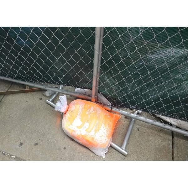 Buy 8'x12' temporary construction fence panels tubing 1⅗"(40mm) 1⅝"(42mm) 1⅞" mesh 60mm x 60mm x 2.7mm at wholesale prices