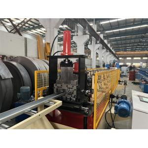 PLC Control Stud And Track Roll Forming Machine With Hydraulic Cutting 8m/Min