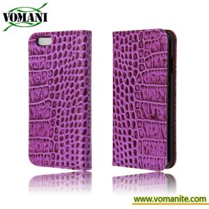 Quality Genuine leather case for iphone6, flip leather cover skin for 4.7 for sale