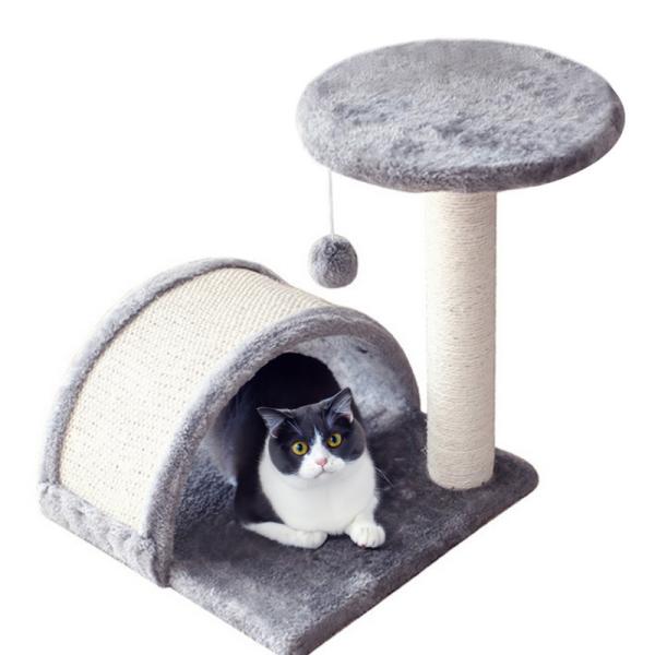 Buy Sustainable Cat House And Scratcher ODM Fabric Cat Scratch Poles at wholesale prices