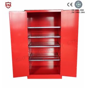 100 Lbs Flammable Safety Storage Cabinets With 2 Doors For Storage