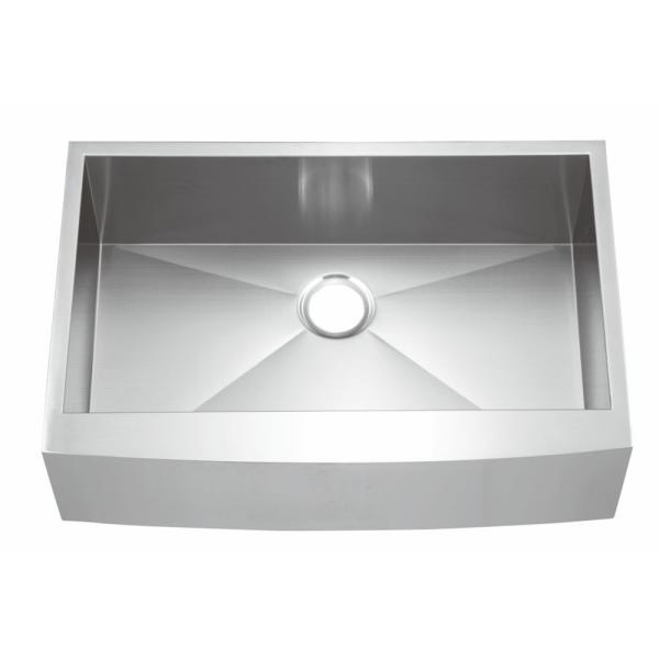 Rectangular Apron Stainless Steel Kitchen Sink With Large Capacity