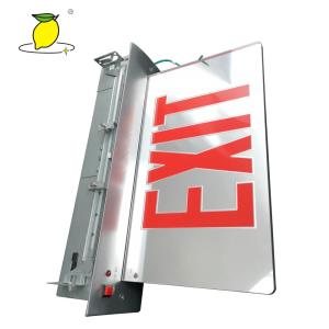 Quality exit sign with emergency lighting led emergency sign for sale