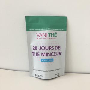 Recycled Plastic Stand Up Food Packaging Bag Laminated Biodegradable