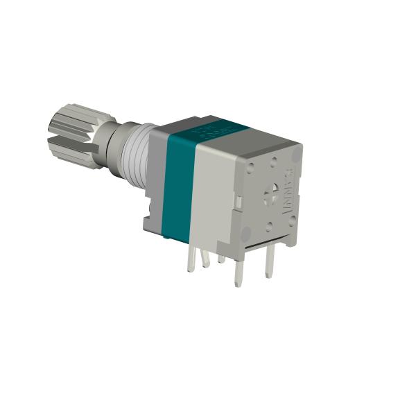 Buy Rotary Potentiometer Device Single Or Dual Gang PCB Lug Terminal ±20% Resistance Tolerance at wholesale prices