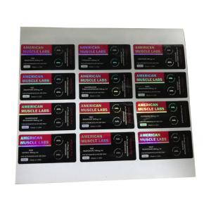 Waterproof Glossy Hologram 10ml vial Bottle Labels