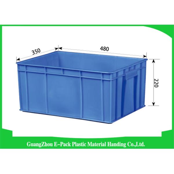 Buy Autoparts Warehouse Euro Stacking Containers Distribution Virgin PP Materials at wholesale prices