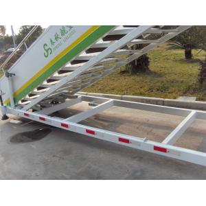 Stable Aircraft Passenger Stairs 4610 kg Rear Axle Carrying Capacity