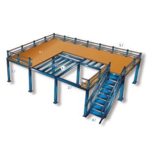 4500kg Mezzanine Shelving System 2-3 Layers