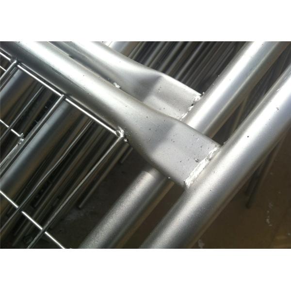 Buy Q235 Steel Materials Construction Fence Panels Safety Barricade Fence at wholesale prices