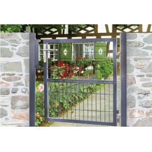 China 50*200mm Hole Single Modern Metal Garden Gates on sale