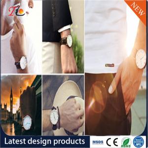 Wholesale Men's Watches PU Watch Band/Strap Alloy Case Business Watches Fashion
