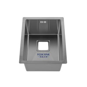 Topmount Undermount Stainless Steel Kitchen Sink 34cm Wide Rectangular