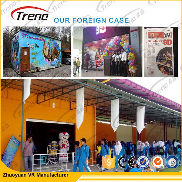 70 PCS 5D Movies + 7 PCS 7D Shooting Games Accurated Platform 5D Cinema With Special Effects