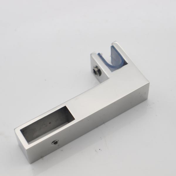 Frameless Clamp Connector Glass Hinge for 5MM Glass Thickness F Shape Glass Fitting