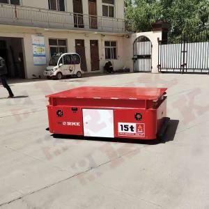 15 Tons Steerable Trackless Transfer Car For Material Handling