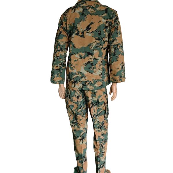 Tactical BDU Field Uniform Digital Woodland Camo Ripstop Cotton For Outdoor Hunting BDU Military Uniform
