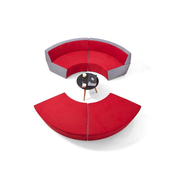 Ergonomic Aluminum Co Working Shared Workspace Furniture For Public Area